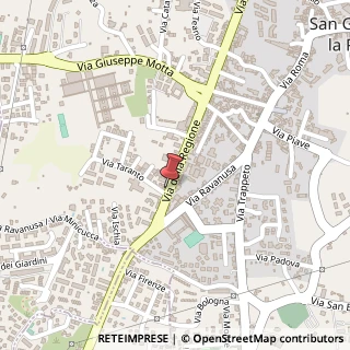 Mappa Via della Regione, 15, 95037 San Giovanni la Punta, Catania (Sicilia)