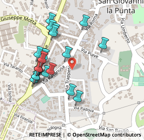 Mappa Piazza Recupero, 95037 San Giovanni La Punta CT, Italia (0.265)