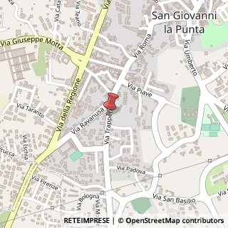 Mappa Via Trappeto, 6, 95037 San Giovanni la Punta, Catania (Sicilia)