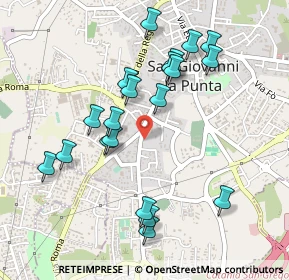 Mappa Piazza Recupero, 95037 San Giovanni La Punta CT, Italia (0.5475)