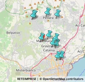 Mappa Centro Polifunzionale, 95030 Mascalucia CT, Italia (3.63909)