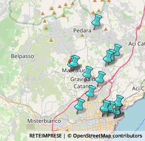 Mappa Centro Polifunzionale, 95030 Mascalucia CT, Italia (5.00765)