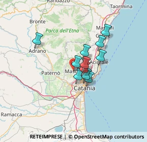 Mappa Via Sottotenente Privitera, 95030 San Pietro Clarenza CT, Italia (9.93545)