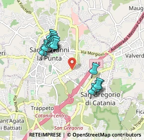 Mappa Via Cilea, 95037 San Giovanni La Punta CT, Italia (0.918)