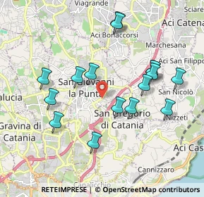 Mappa Via Cilea, 95037 San Giovanni La Punta CT, Italia (2.14313)