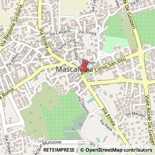 Mappa Via Etnea, 83, 95030 Mascalucia, Catania (Sicilia)