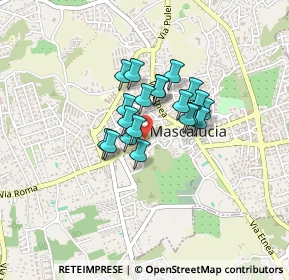 Mappa Polosportiva Indoor, 95030 Mascalucia CT, Italia (0.301)