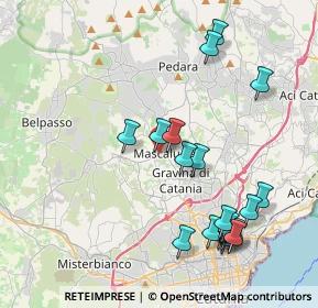 Mappa Polosportiva Indoor, 95030 Mascalucia CT, Italia (4.968)