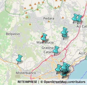 Mappa Polosportiva Indoor, 95030 Mascalucia CT, Italia (6.42556)