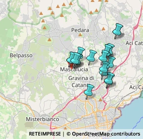 Mappa Polosportiva Indoor, 95030 Mascalucia CT, Italia (3.17368)