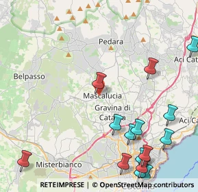 Mappa Polosportiva Indoor, 95030 Mascalucia CT, Italia (6.55533)