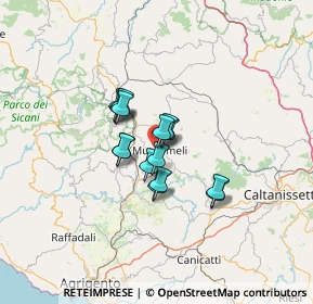 Mappa Contrada Cangioli, 93014 Mussomeli CL, Italia (9.15067)