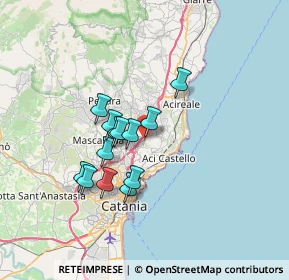 Mappa Via Morgioni, 95027 San Gregorio di Catania CT, Italia (6.04923)