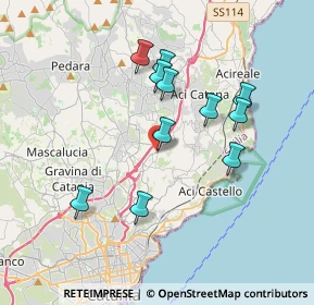 Mappa Via Morgioni, 95027 San Gregorio di Catania CT, Italia (3.73)