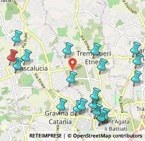 Mappa Via Guglielmo Marconi, 95030 Tremestieri Etneo CT, Italia (1.4475)