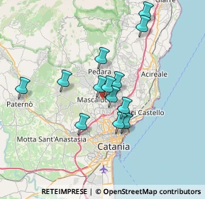 Mappa Via Guglielmo Marconi, 95030 Tremestieri Etneo CT, Italia (6.47154)