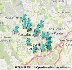 Mappa Via Guglielmo Marconi, 95030 Tremestieri Etneo CT, Italia (1.5615)