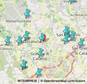Mappa Via Guglielmo Marconi, 95037 Tremestieri Etneo CT, Italia (2.71813)