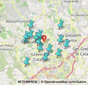 Mappa Via Guglielmo Marconi, 95030 Tremestieri Etneo CT, Italia (1.59688)