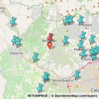 Mappa Contrada Davara, 95032 Belpasso CT, Italia (6.5985)