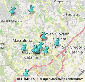 Mappa Vicolo Narcisio, 95030 Tremestieri Etneo CT, Italia (2.10182)