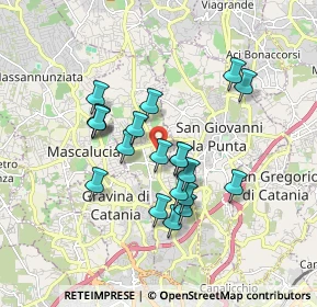 Mappa Vicolo Narcisio, 95030 Tremestieri Etneo CT, Italia (1.6895)