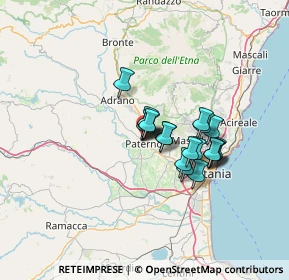 Mappa Via Niccolò Machiavelli, 95047 Paternò CT, Italia (10.152)