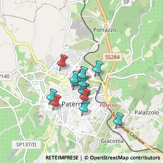 Mappa Via Luigi Pirandello, 95047 Paternò CT, Italia (0.68143)