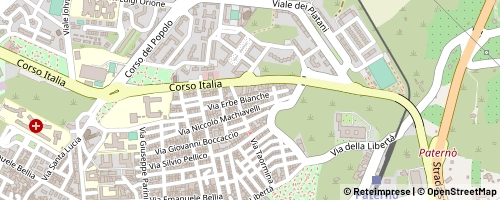 Mappa Paternò