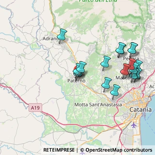 Mappa Via Macchiavelli, 95047 Paternò CT, Italia (9.6045)