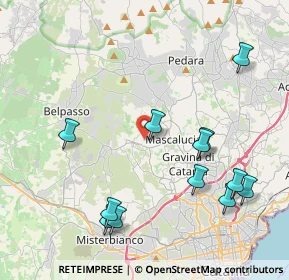 Mappa Via F. Timpanaro, 95030 San Pietro Clarenza CT, Italia (5.1775)