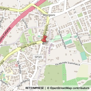 Mappa Via Morgioni, 56, 95027 San Gregorio di Catania, Catania (Sicilia)