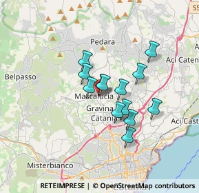 Mappa Viale S. Francesco, 95030 Mascalucia CT, Italia (2.74)