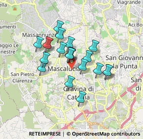 Mappa Viale S. Francesco, 95030 Mascalucia CT, Italia (1.5005)