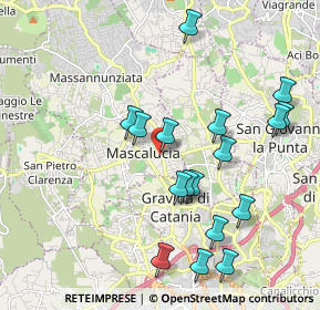 Mappa Viale S. Francesco, 95030 Mascalucia CT, Italia (2.30588)