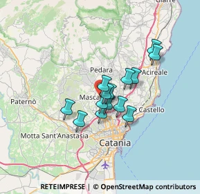 Mappa Viale S. Francesco, 95030 Mascalucia CT, Italia (5.14857)