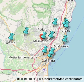 Mappa Viale S. Francesco, 95030 Mascalucia CT, Italia (7.24083)