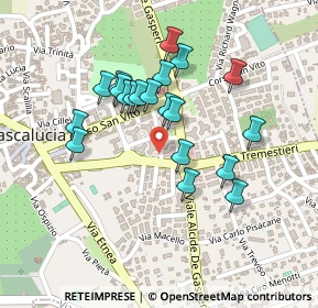 Mappa Viale S. Francesco, 95030 Mascalucia CT, Italia (0.2205)