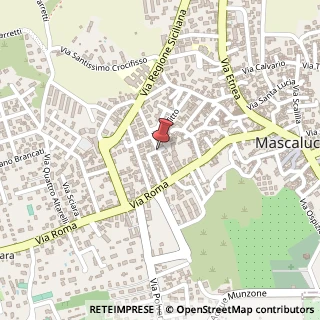 Mappa Via IV Novembre, 28, 95030 Mascalucia, Catania (Sicilia)