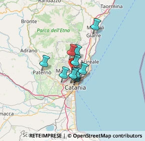 Mappa Via Cristoforo Colombo, 95030 Tremestieri Etneo CT, Italia (7.68455)