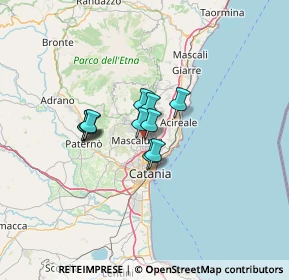 Mappa Via Cristoforo Colombo, 95030 Tremestieri Etneo CT, Italia (8.53364)
