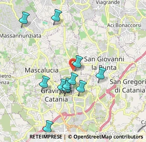 Mappa Via Cristoforo Colombo, 95030 Tremestieri Etneo CT, Italia (2.05727)
