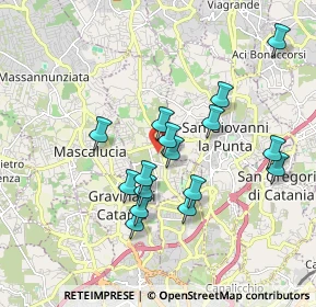 Mappa Via Cristoforo Colombo, 95030 Tremestieri Etneo CT, Italia (1.85)