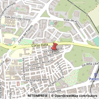 Mappa Via pirandello luigi, 95047 Paternò, Catania (Sicilia)