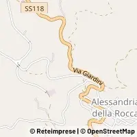 Mapa Alessandria della Rocca