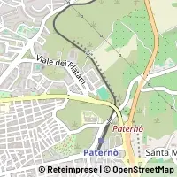 Mapa Paternò