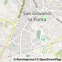 Mapa San Giovanni la Punta