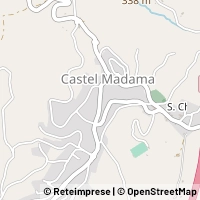Térkép Castel Madama