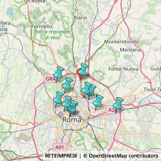 Mappa Via San Pietro Parenzo, 00138 Roma RM, Italia (6.49727)