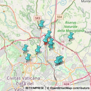 Mappa Via San Pietro Parenzo, 00138 Roma RM, Italia (3.16583)